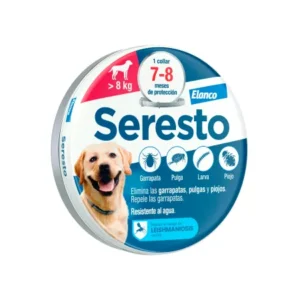 Seresto Collar perro grande +8Kg (1 ud)