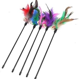 Vara con pluma colores