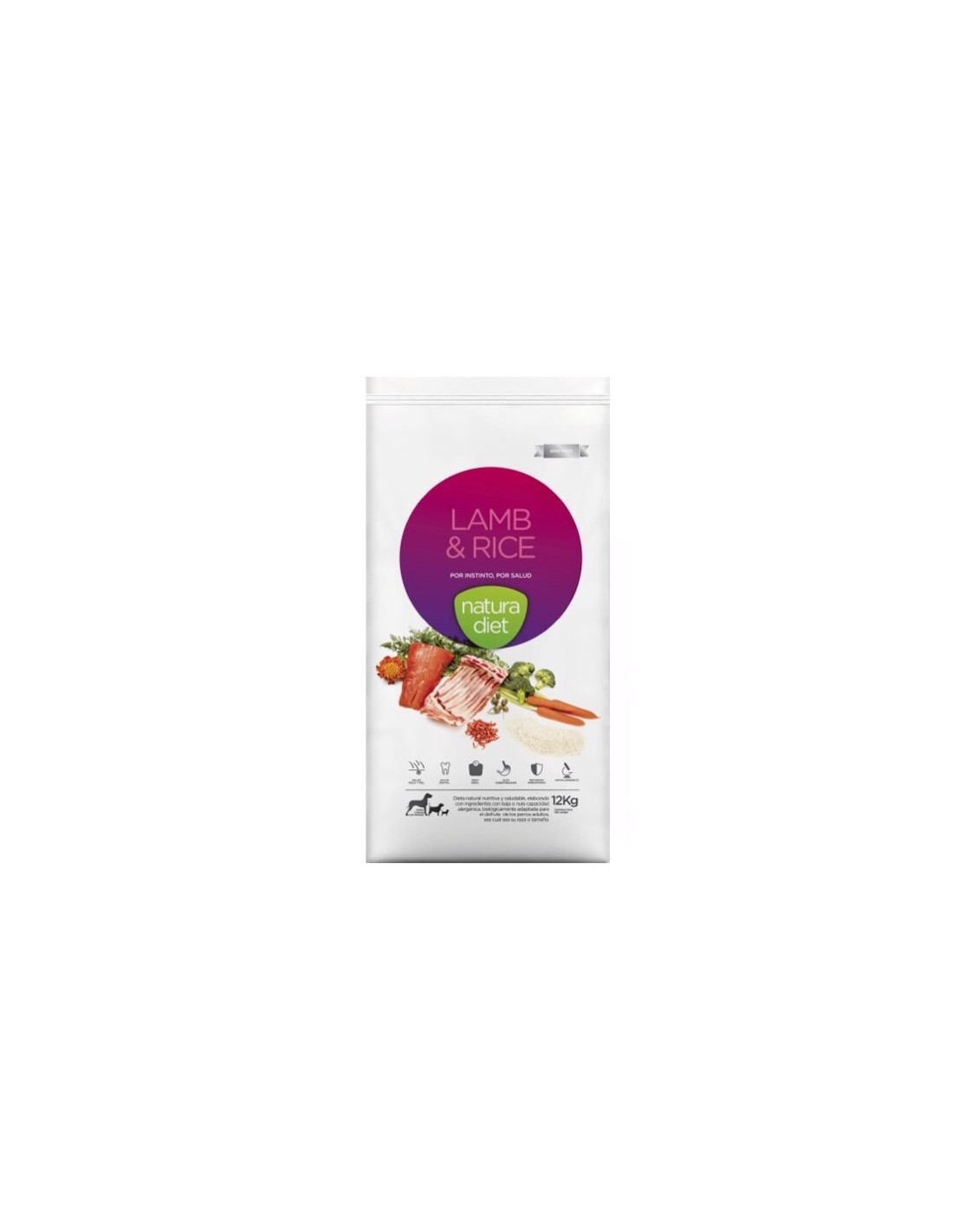 Natura Diet Lamb & Rice 12 Kg