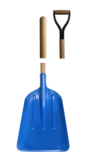 Pala de plástico grande