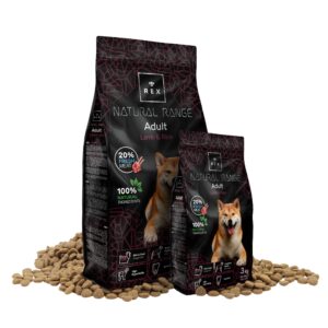 Rex Natural Range Adulto Cordero y Arroz