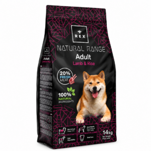 Rex Natural Range Adulto Cordero y Arroz