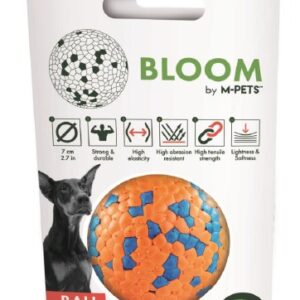 Pelota bloom naranja y azul