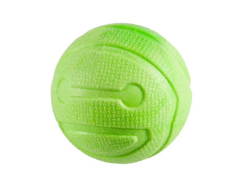 Juguete perro TPR pelota verde 6,4cm