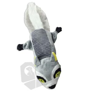 Juguete mapache con sonido para perros 40cm