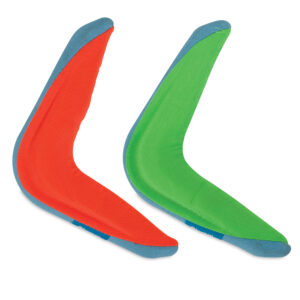 Juguete acuático flotante mediando boomerang naranja (1ud)