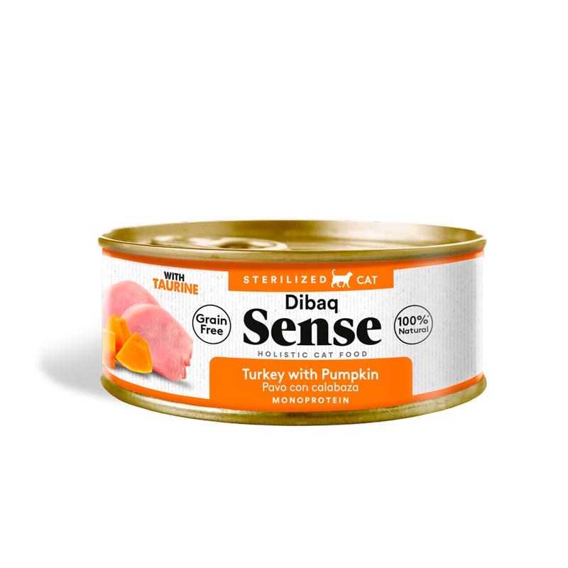 Wet Sense Cat Sterilized de pavo