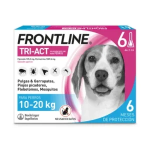 Pipetas antiparasitarias Frontline tri-act (10-20Kg)