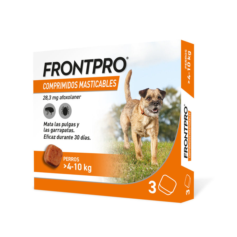 Frontpro 3 comprimidos masticables para perros - Imagen 5