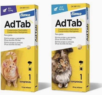 AdTab Comprimidos Masticables para gatos