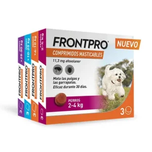 Frontpro 3 comprimidos masticables para perros