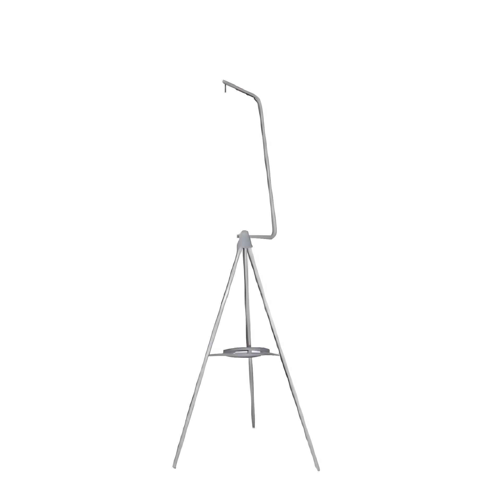 PIE TRIPODE SEMIRECTO BLANCO 152CM