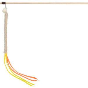 Varita de juego de plástico y felpa 40cm