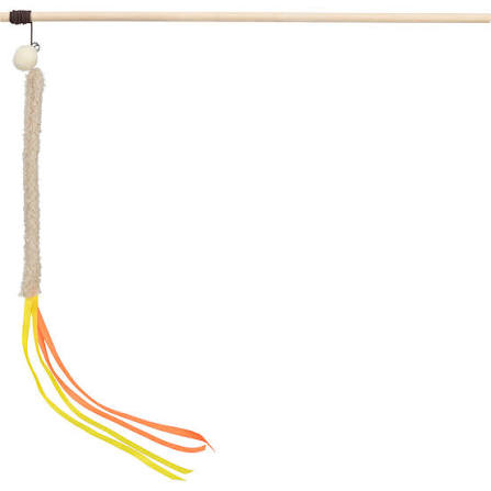 Varita de juego de plástico y felpa 40cm