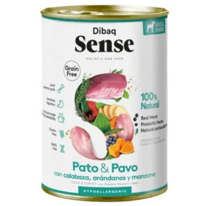 Wet Sense pato y pavo senior 380g