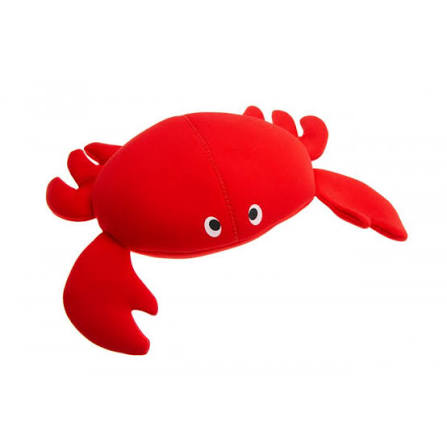 Juguete cangrejo de neopreno