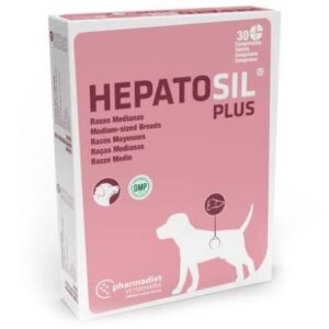 Hepatosil plus para razas medianas y grandes