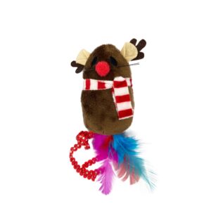 Ratoncito de peluche para gatos Xtmas
