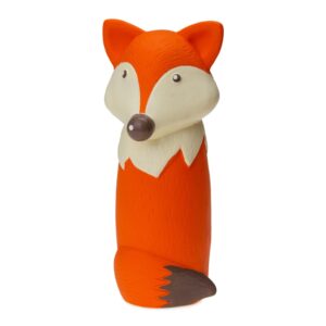 Juguete de látex de zorro para perro