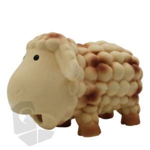 Juguete de ovejita de látex para perros