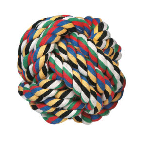 Pelota de algodón para perro