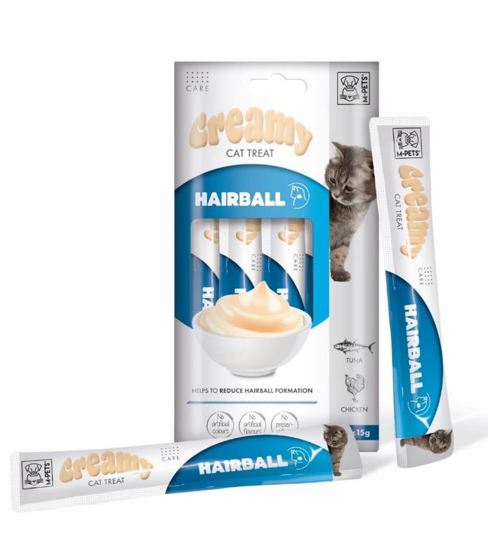 Creamy Cat Hairball Atún & Pollo