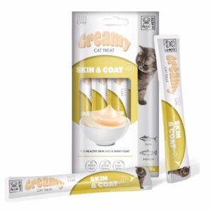 Creamy Cat Skin Coat Atún & Salmón