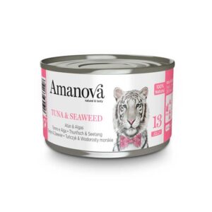 Amanova Lata Gato Tuna & Seaweed Jelly