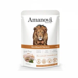 Amanova Pouch P10 Cat Sterilised Chicken