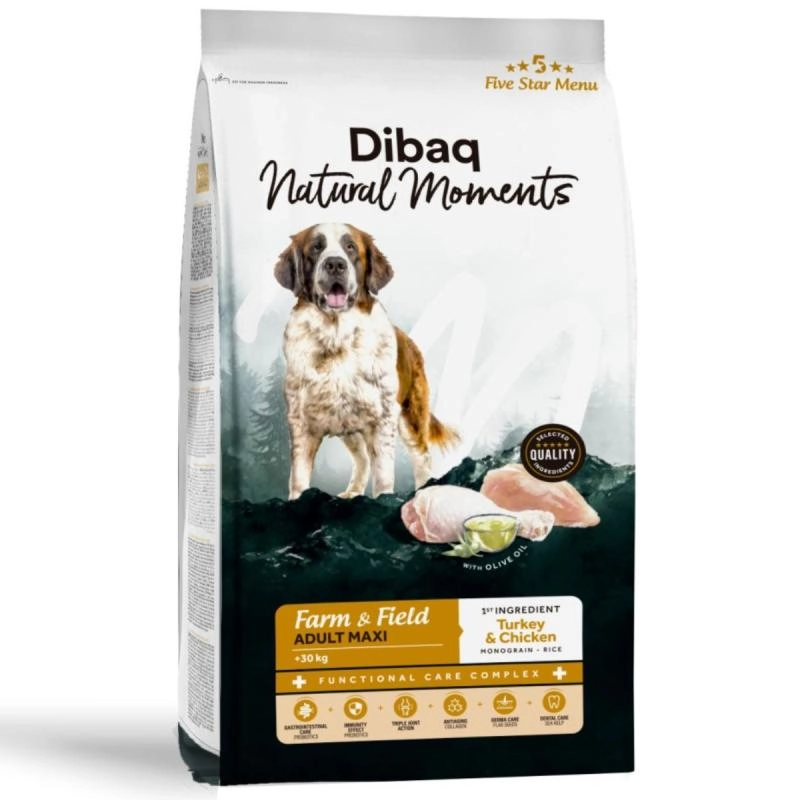 Dibaq Natural Moments Adult Maxi Farm & Field Pollo y Pavo