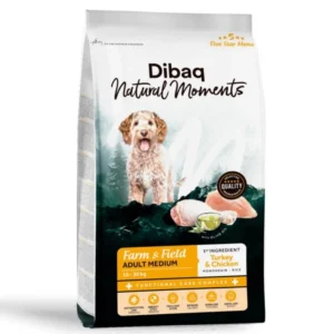 Dibaq Natural Moments Adult Medium Farm & Field Pollo y Pavo