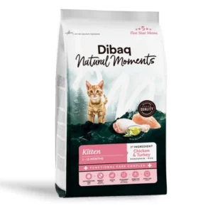 Dibaq Natural Moments Kitten Pollo y Pavo