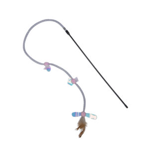 Juguete Caña de Pescar para Gatos