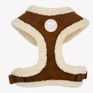 Arnés Ajustable para Perro SUEDE CAMEL