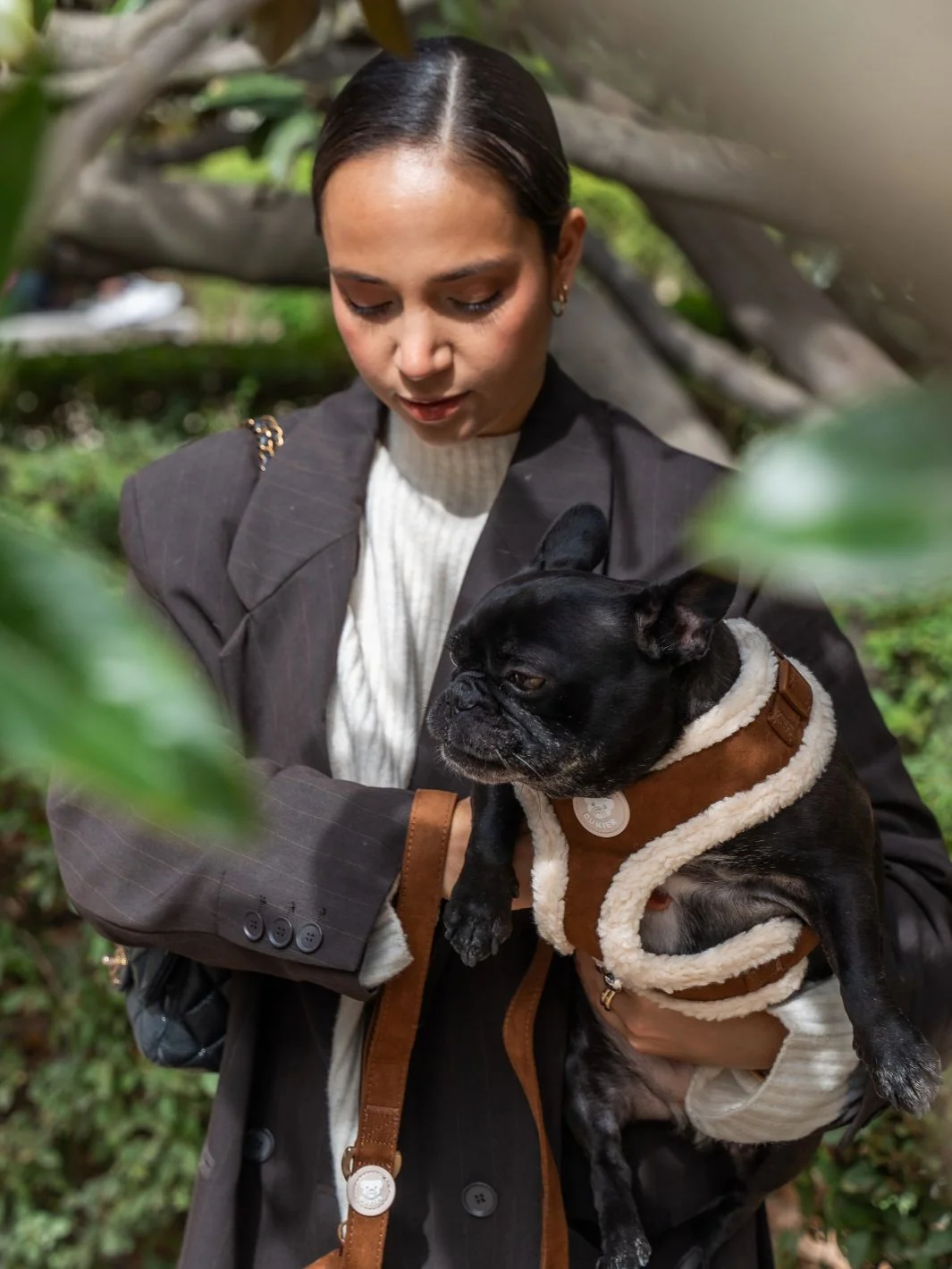 Arnés Ajustable para Perro SUEDE CAMEL - Imagen 6