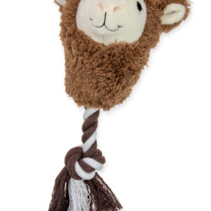 Juguete de Alpaca con Cuerda para Perros