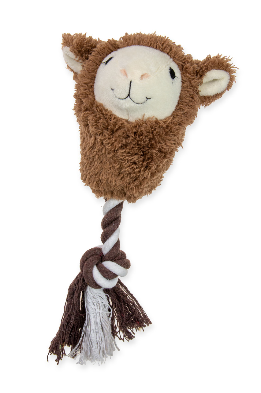Juguete de Alpaca con Cuerda para Perros